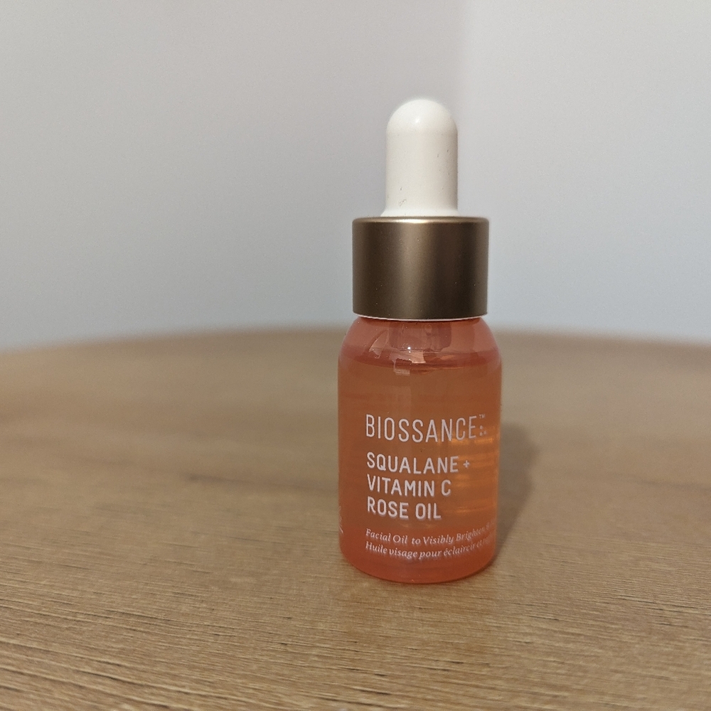 Biossance Squalane + Vitamin C Rose Oil (12ml)